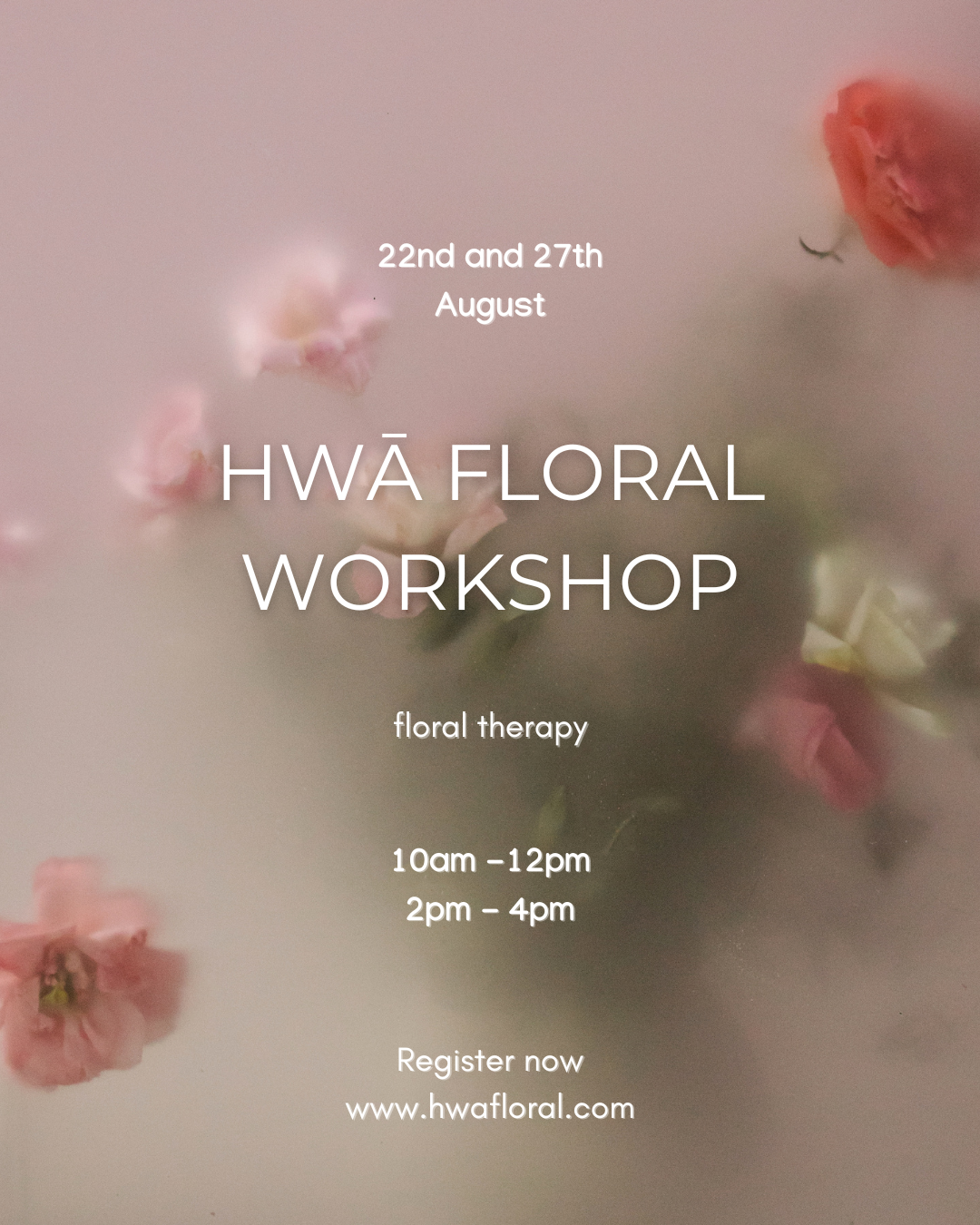 Hwā Workshop - Floral Therapy @ THE FIVE