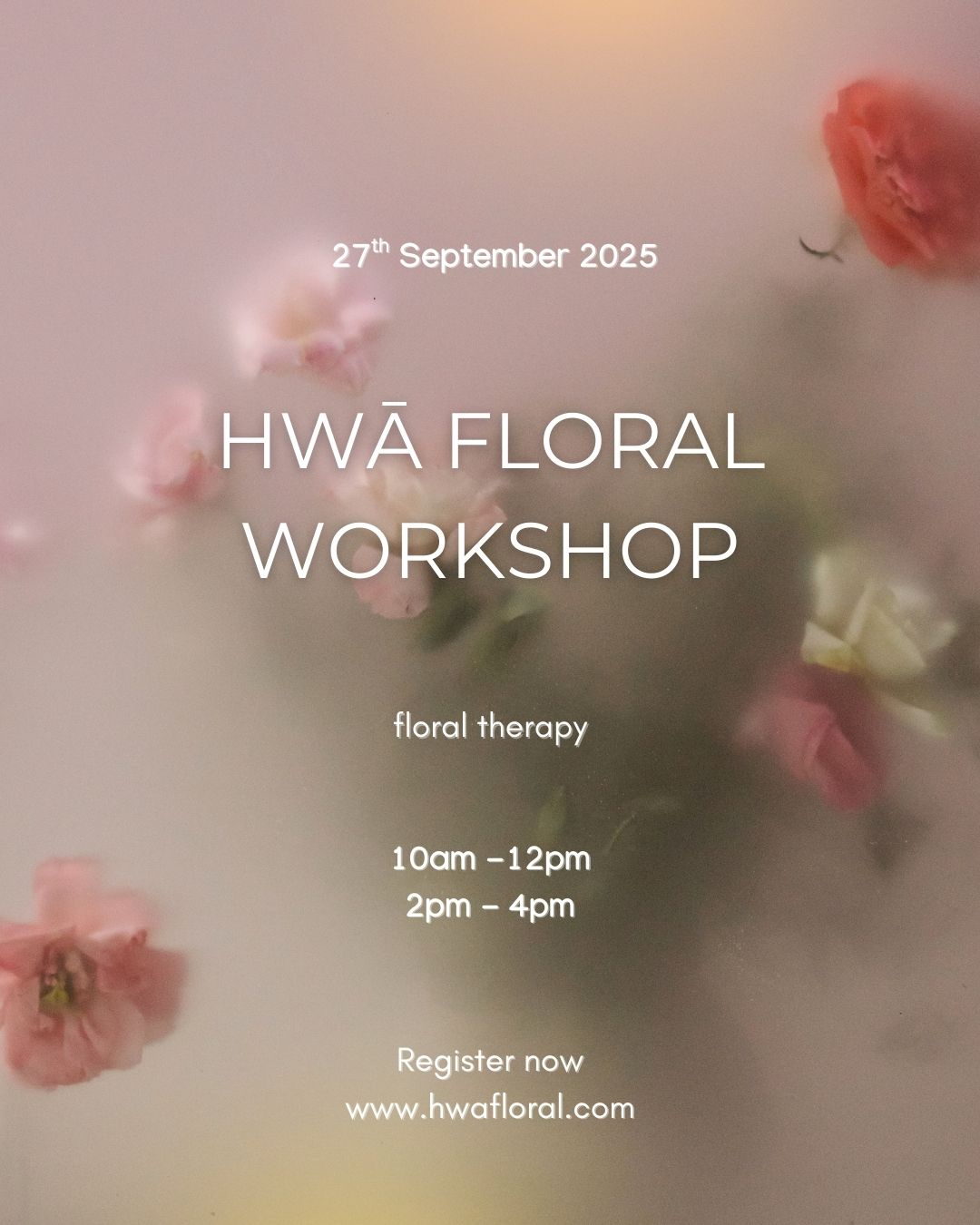 Hwā Floral Workshop - Floral Therapy