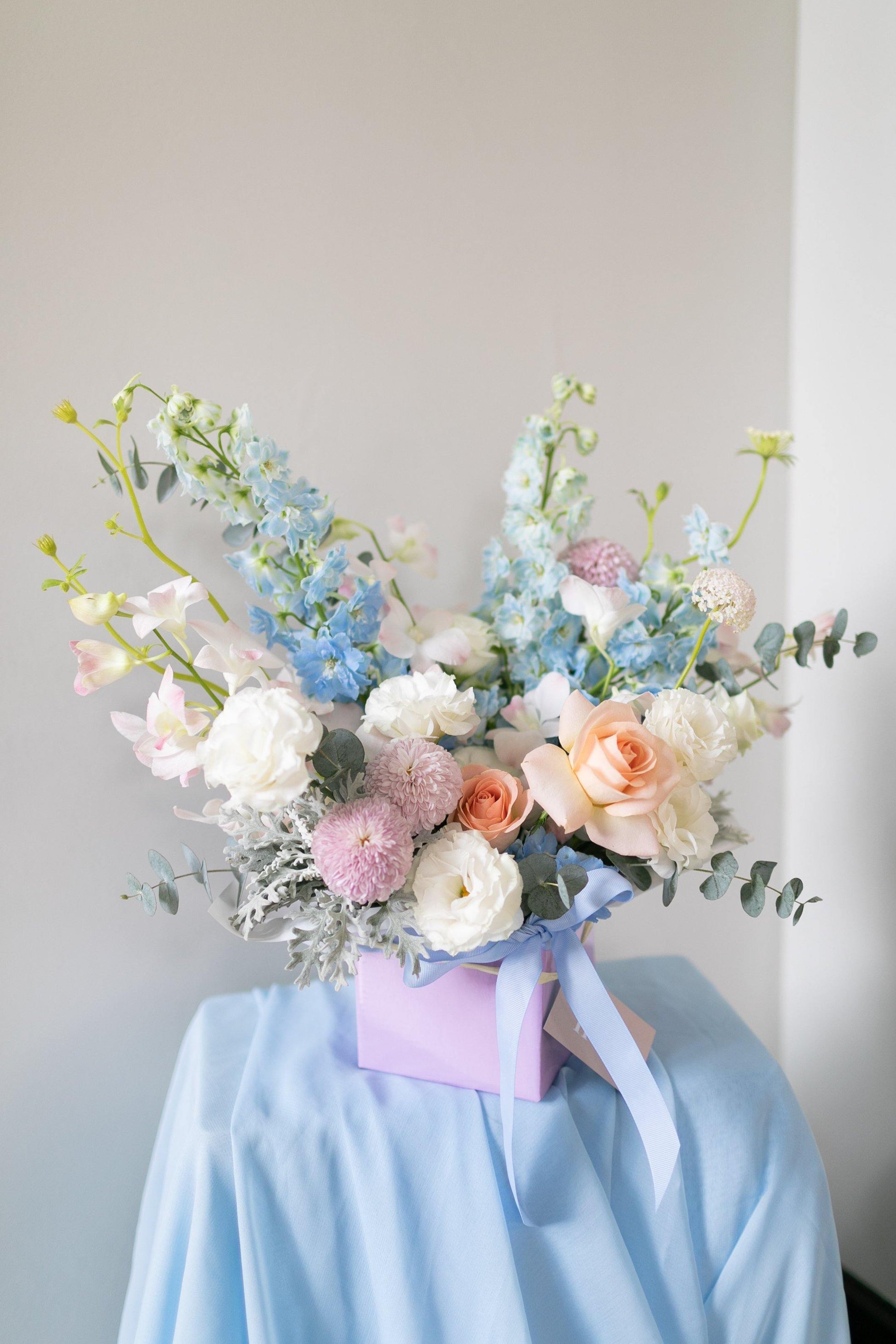 Blue Bird - Hwa Floral