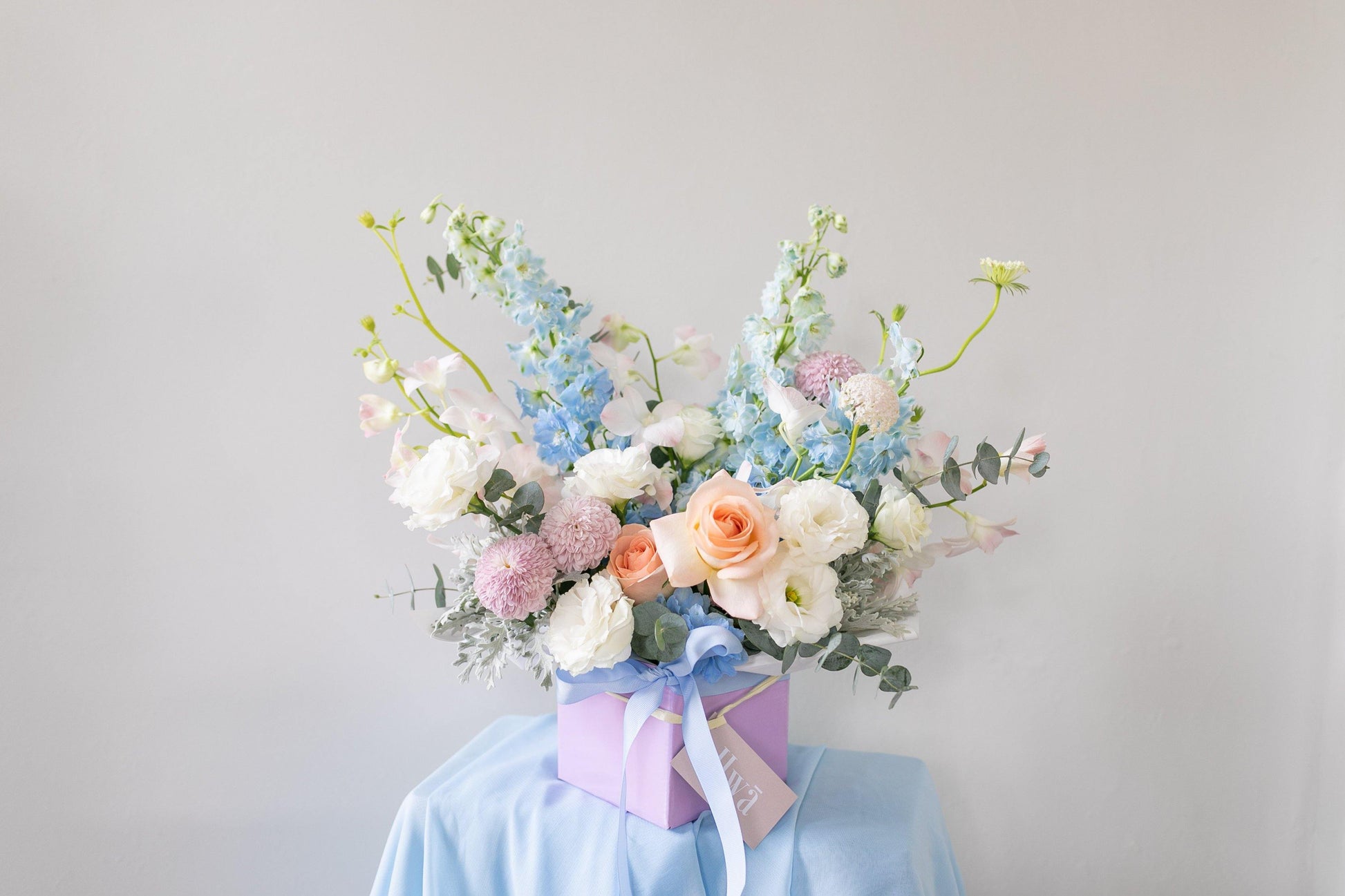 Blue Bird - Hwa Floral